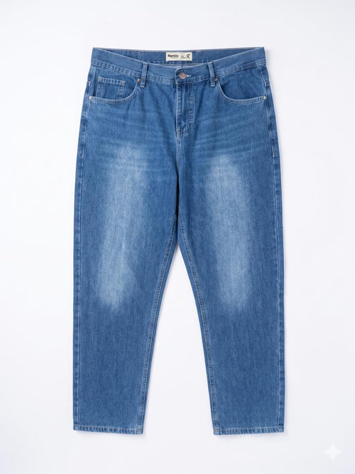 Wide Leg Denim Pants